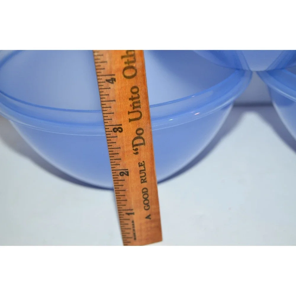 Tupperware Blue Wonderlier Bowl set   234 -11  3 pc NO lids